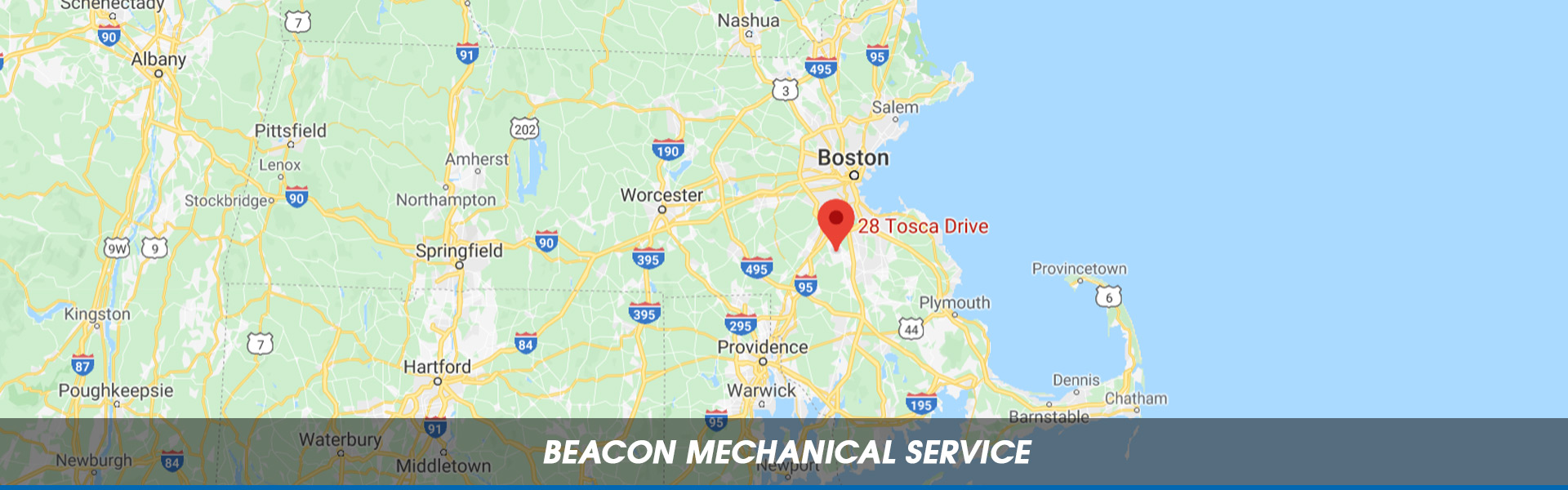 beacon mechanical service llc massachusetts, location